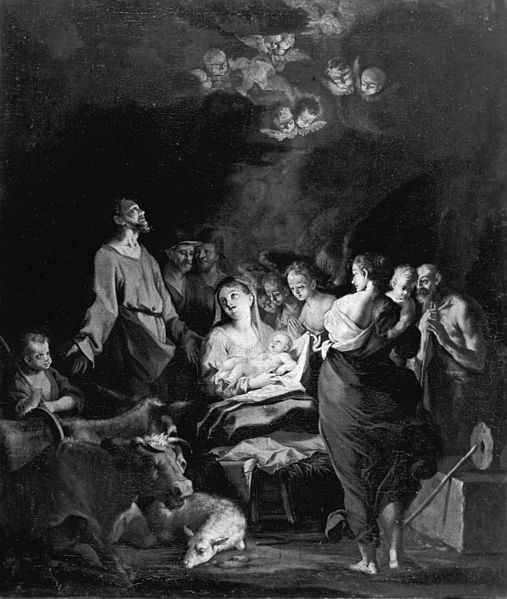 Public Domain 507px-Stella_-_The_Adoration_of_the_Shepherds_-_Walters_371045